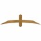 Ekena Millwork Bellingham Rough Sawn Timber Gable Bracket, Western Red Cedar, 60"W x 15"H x 4"D x 4"F, 6/12 Pitch GBW060X15X0404BEL00RWR - alternate 1